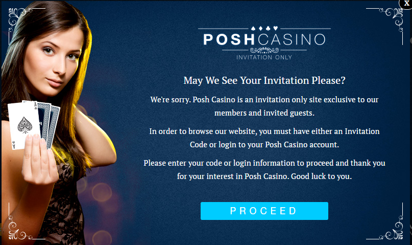 Posh Casino Invitation Code