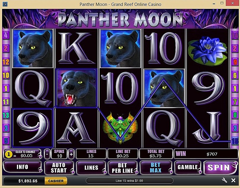 Игровой Автомат Panther Moon Novomatic Картинки