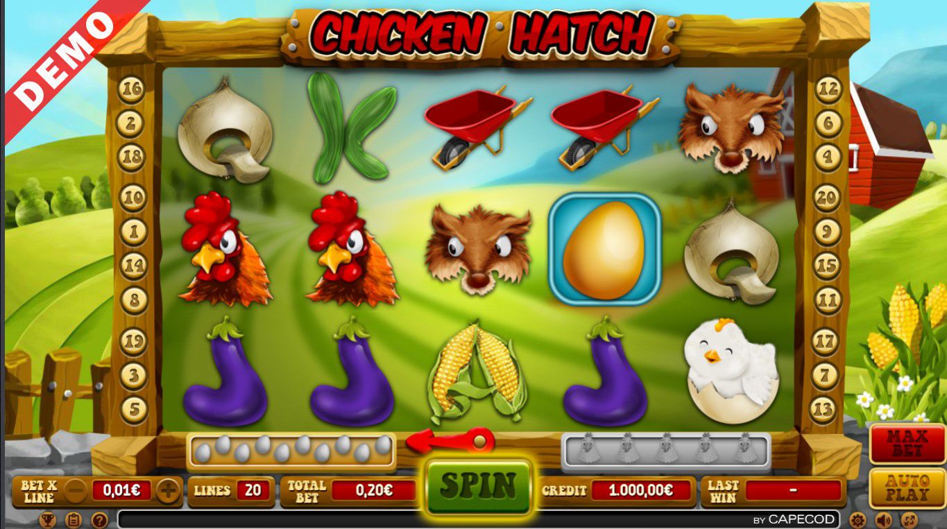 Slot Chicken Hatch Capecod Gaming