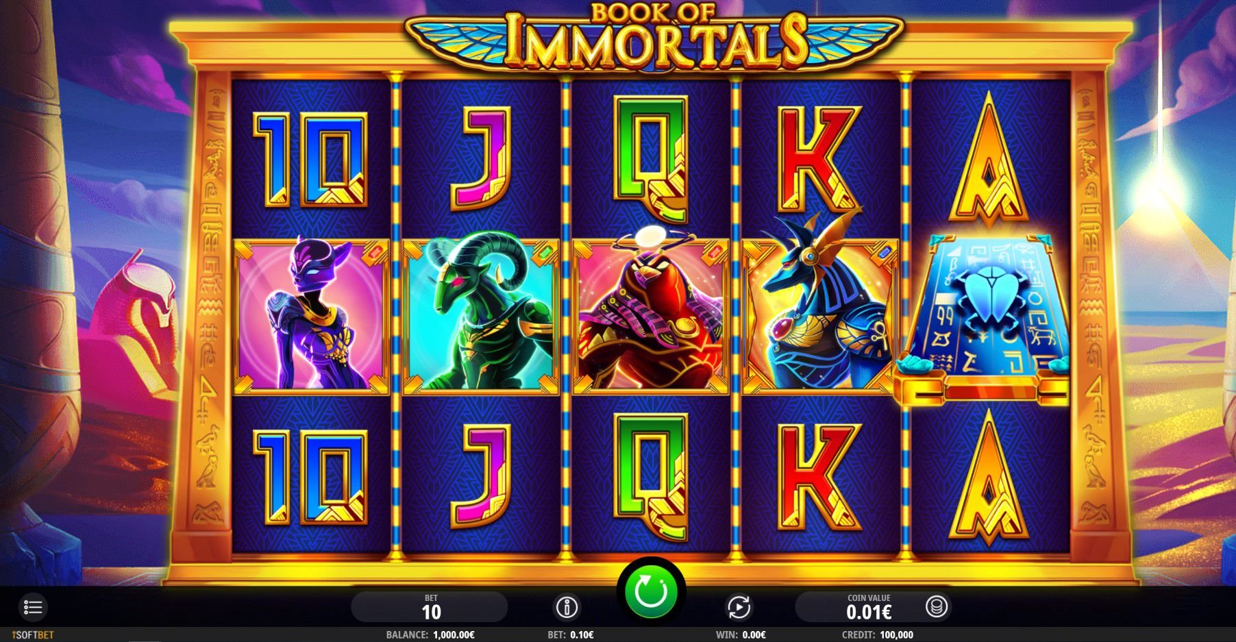 Slot Book of Immortals