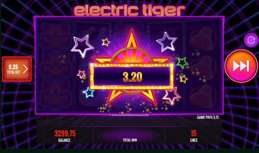 Slot Electric Tiger