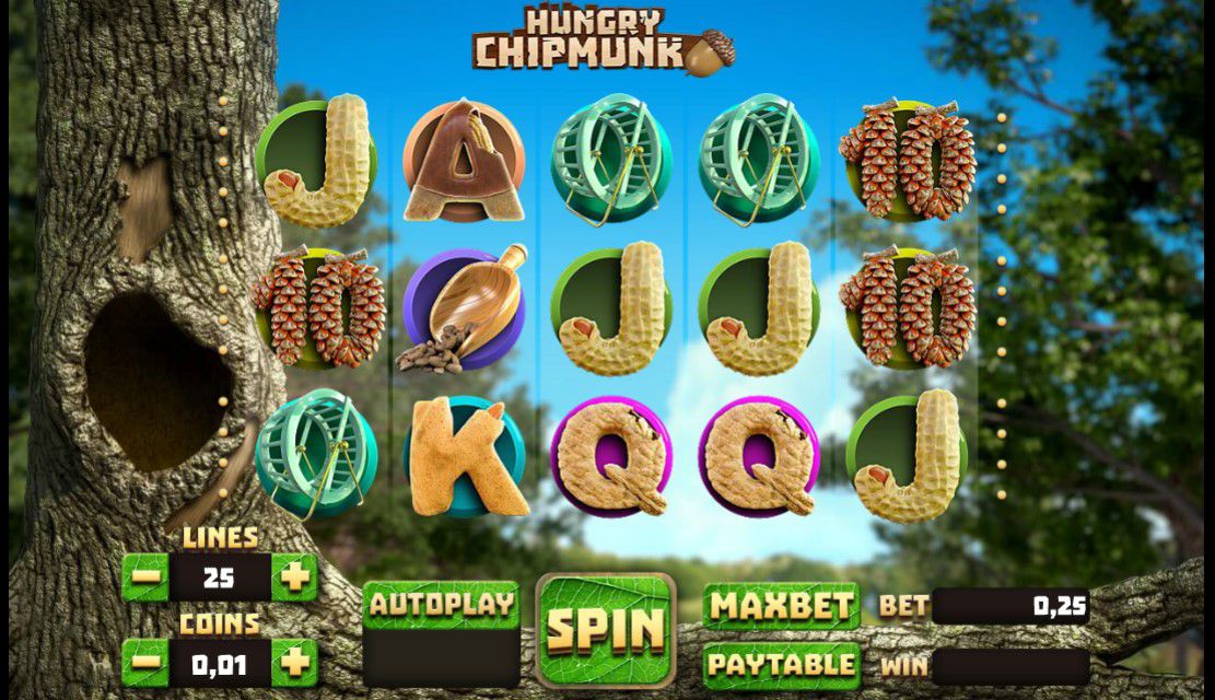 Slot Hungry Chipmunk