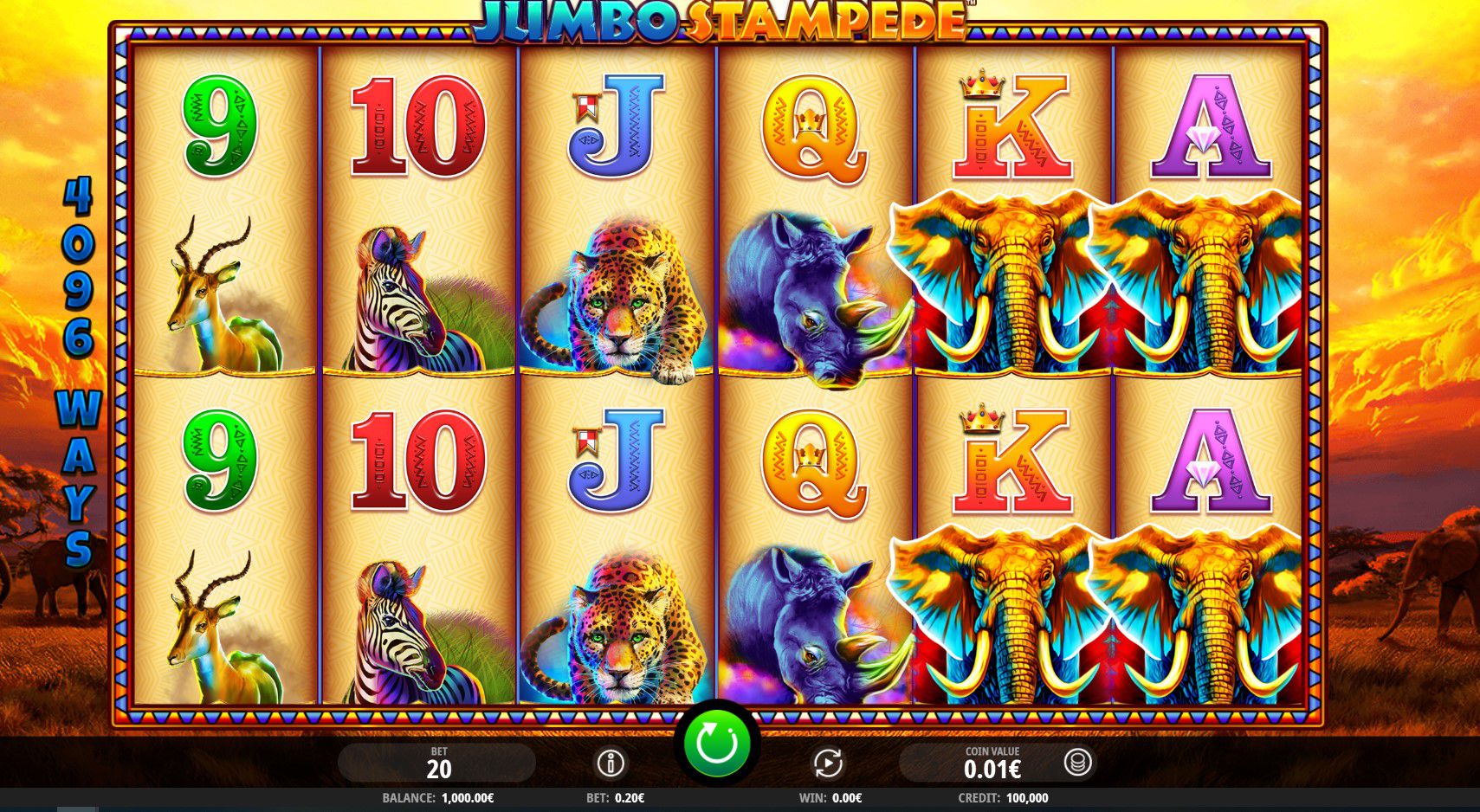 Slot Jumbo Stampede