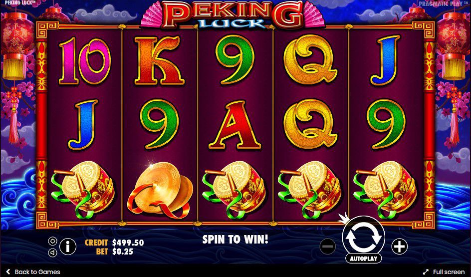 Slot Peking Luck