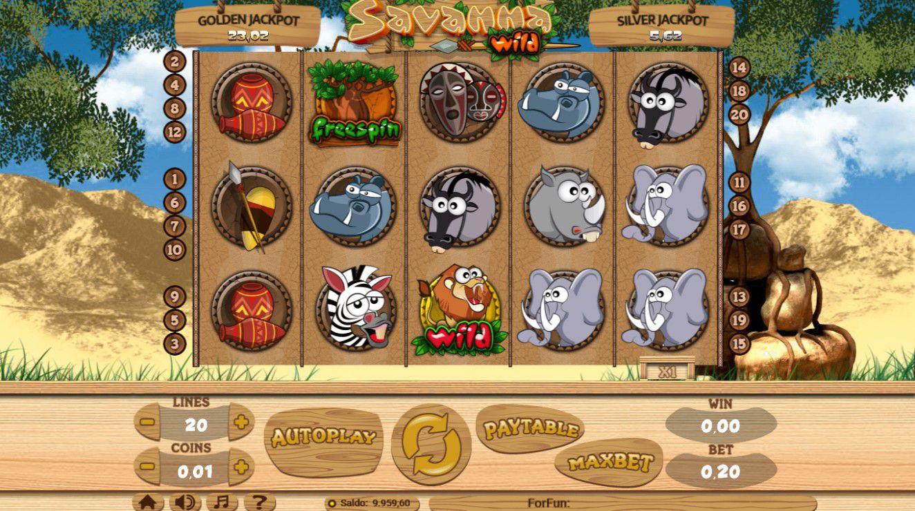 Slot Savanna Wild