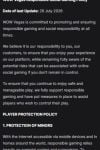 WOW Vegas Casino Support