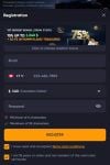 Spinarium Casino Registration Form