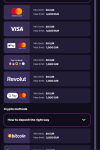 WinSpirit Casino Payments