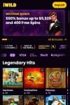 iwild casino games lobby