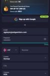 RollXO Casino registration form