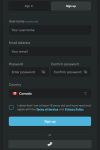 Cases.gg Casino Registration Form