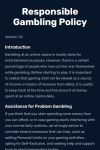 Winz.io Casino Responsible Gambling
