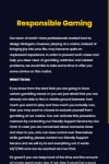 SlotsGem Casino Responsible Gambling