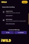 iwild casino Responsible Gambling Tools