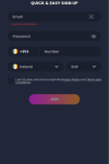 CrocoSlots Casino Registration Form