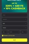 BetPRIMEIRO Casino Registration Form