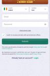 SafeCasino Registration Form