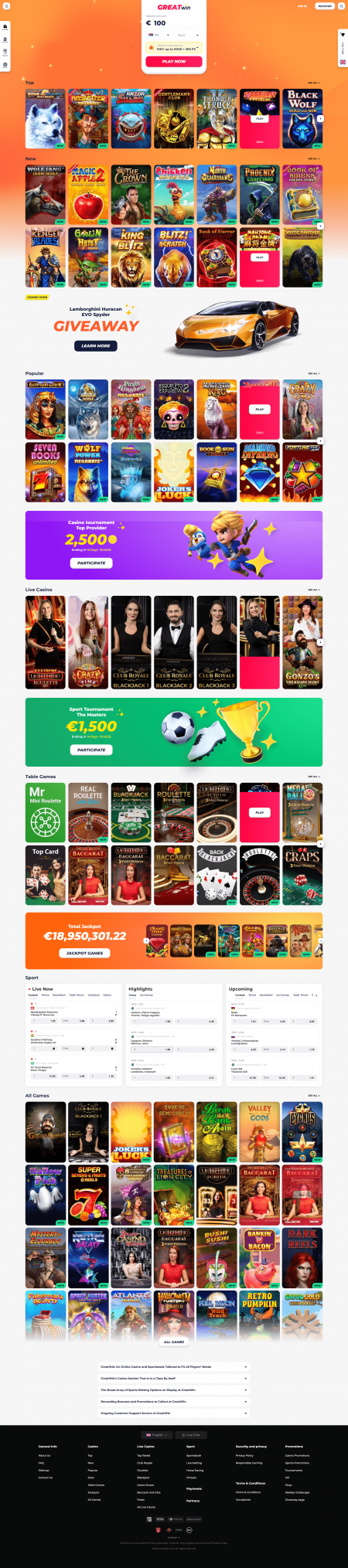 greatwin casino mobile