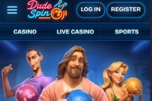 Interfejs mobilny Dudespin