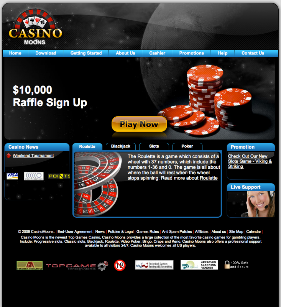 Casino Moons (2024) Is it Legit and Safe?