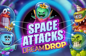 Tragamonedas Space Attacks Dream Drop