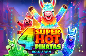 4 Super Hot Pinatas: Hold and Win Slot