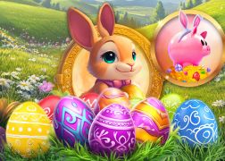 Finden Sie Ostereier in Spring Bunny von Onlyplay