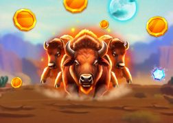Erkunden Sie die Wildnis in Bison Horizon Hold and Win von Popiplay