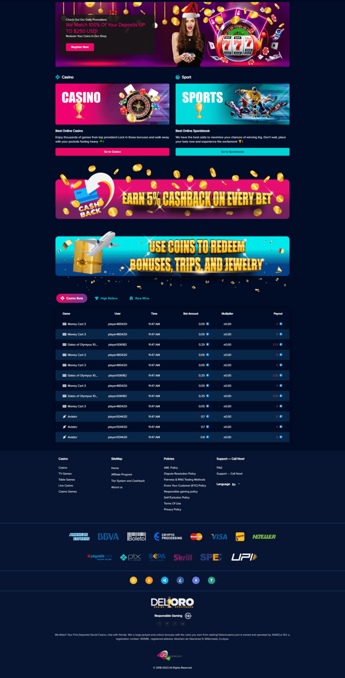 Deloro Casino Review: Ein Überblick für Spieler aus Deutschland