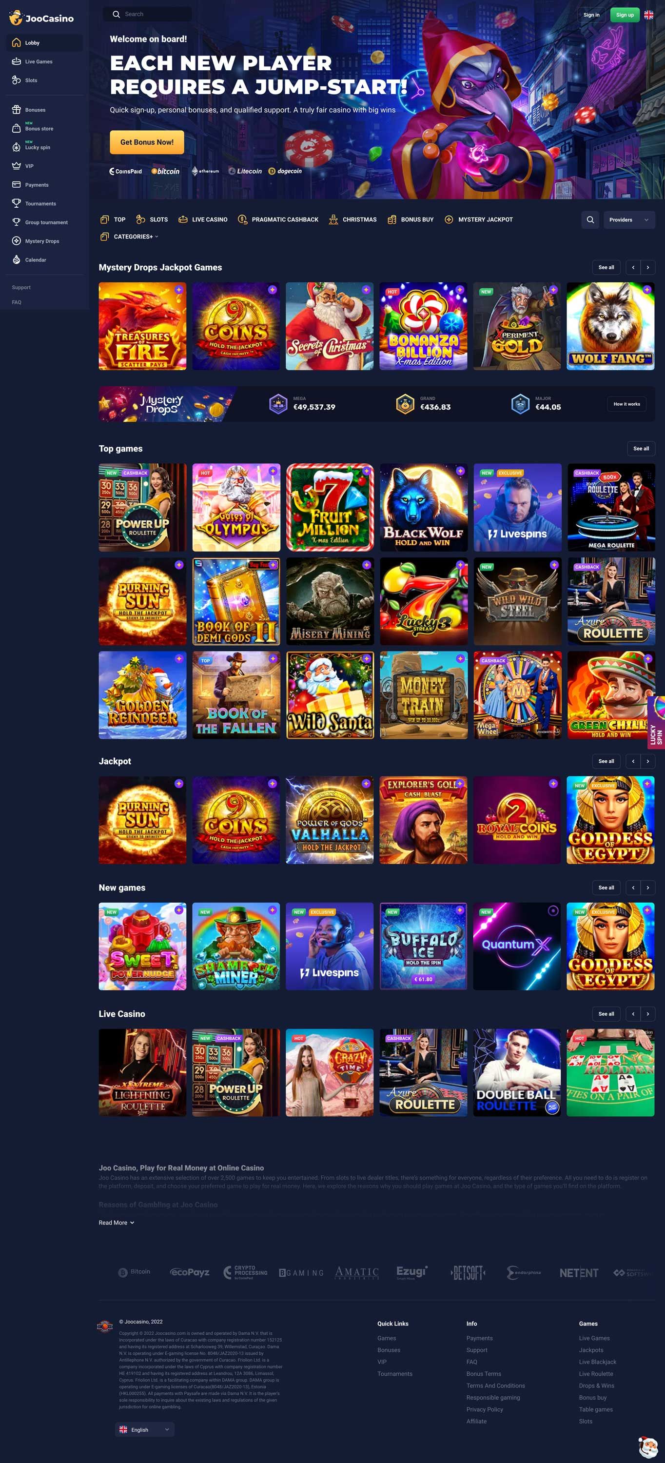 JooCasino UK: A Comprehensive Review for Players from the United Kingdom