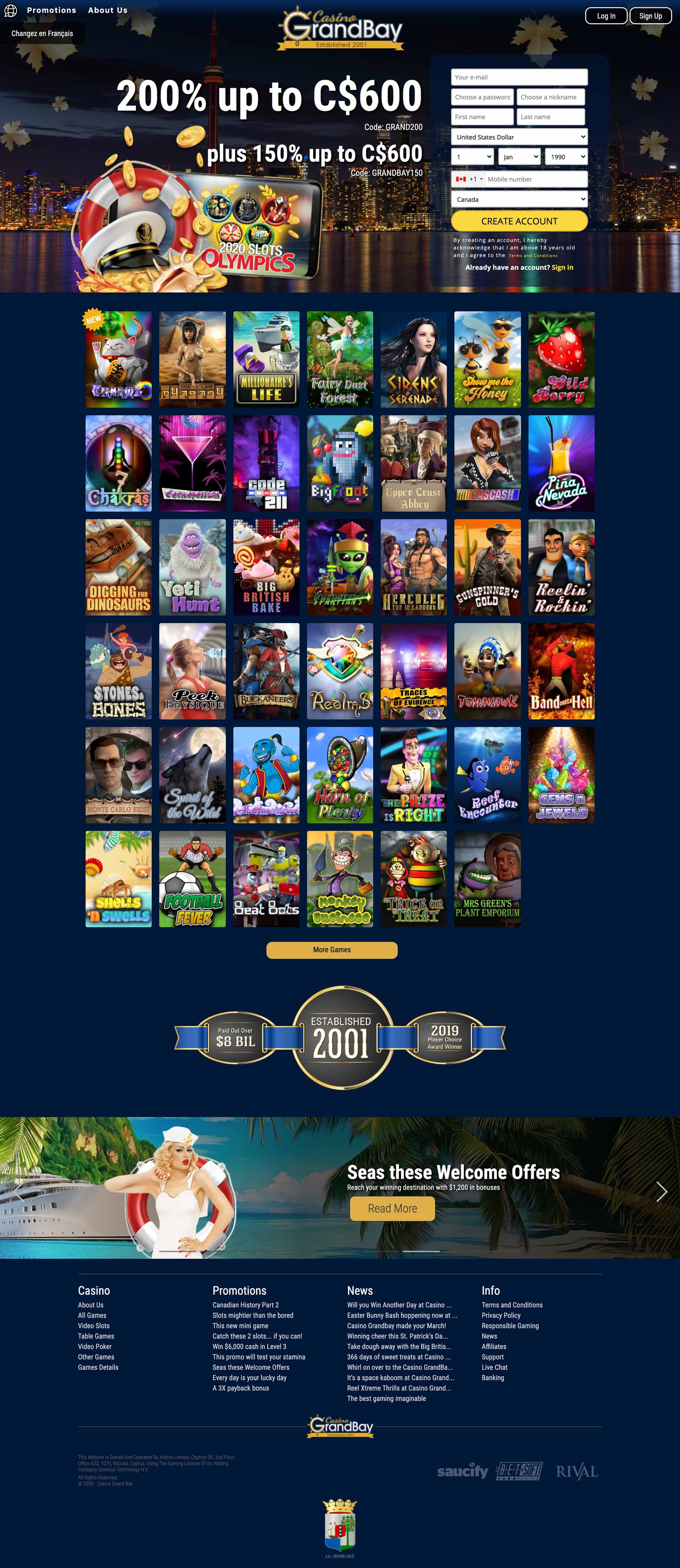 Casino Grand Bay 2021 Review Games AskGamblers Casino Grand Bay 2021 Review Games AskGamblers