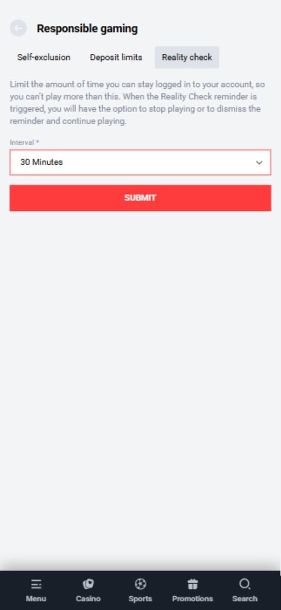 BetBay Casino juego responsable
