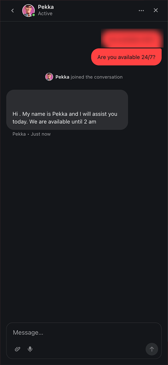 Tuplaus Casino Support