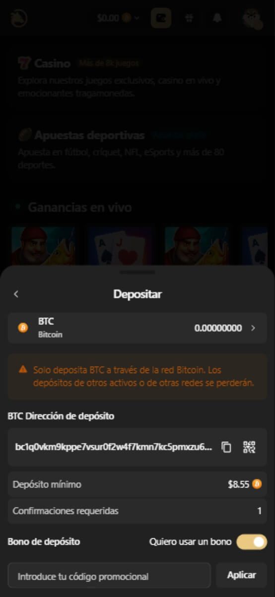 Wolf.io Casino Pagos