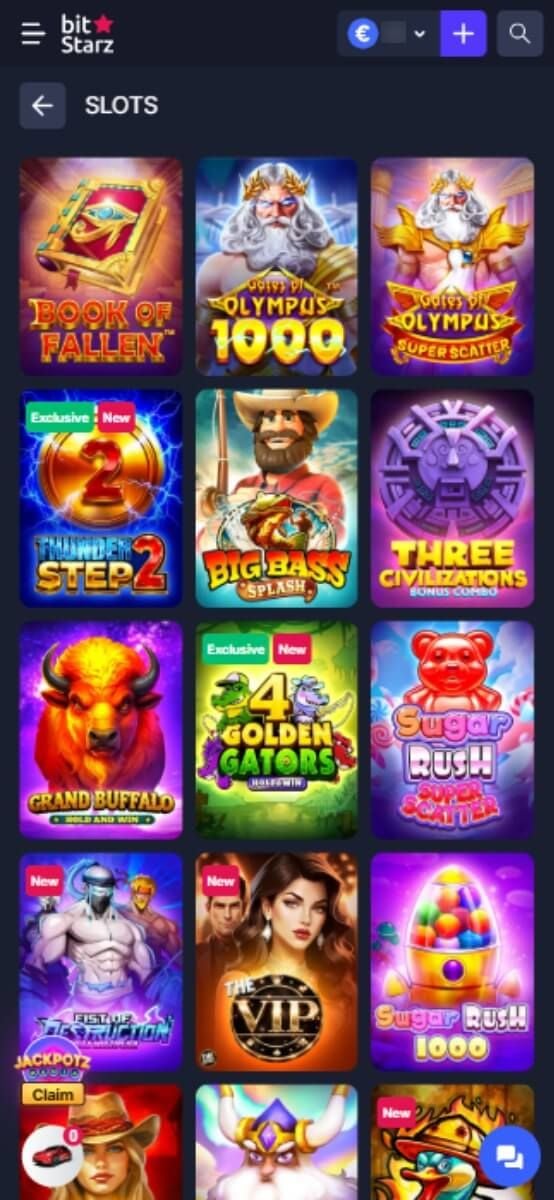 BitStarz Casino Spiele