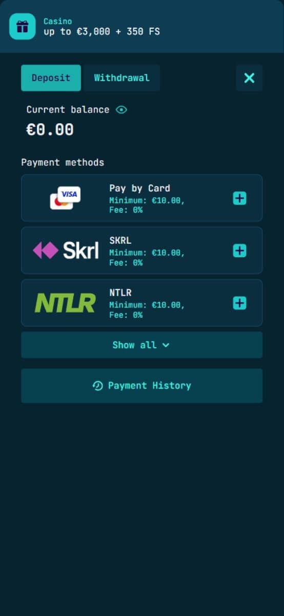 Payment