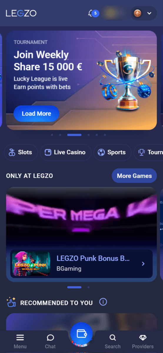 legzo casino online slots