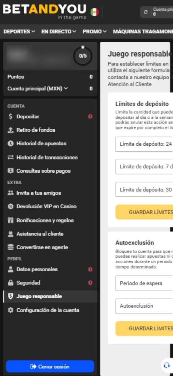 Betandyou juego responsable