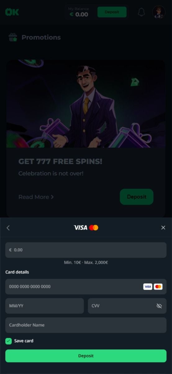 casinok cashier