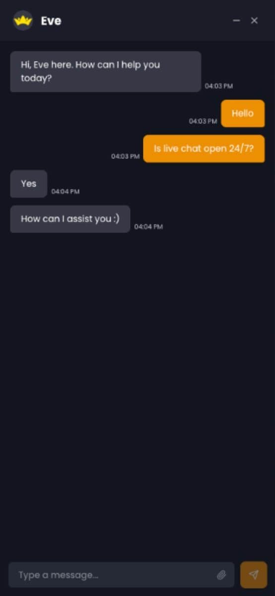 Bitkingz Casino Support