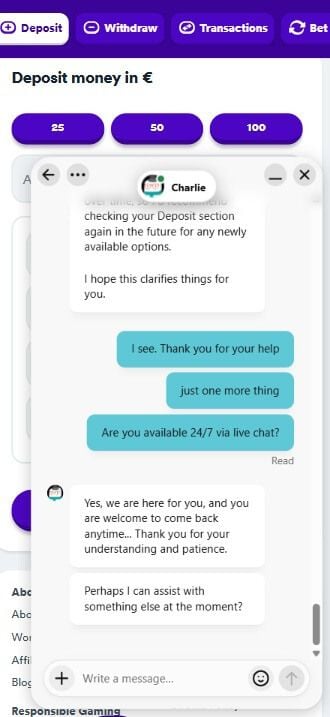 Casumo Casino Support