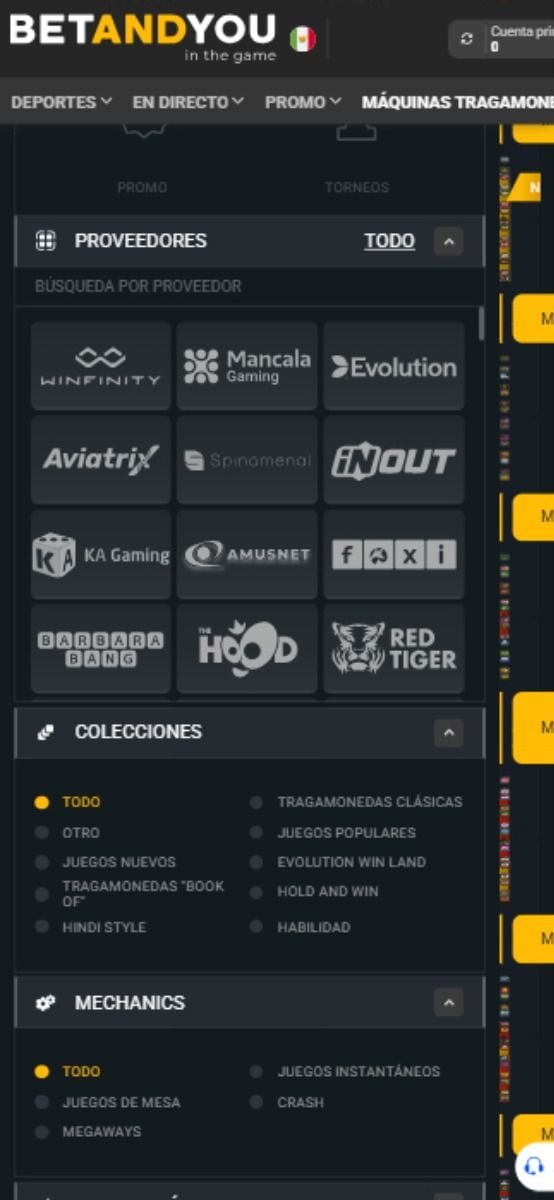 Betandyou juegos