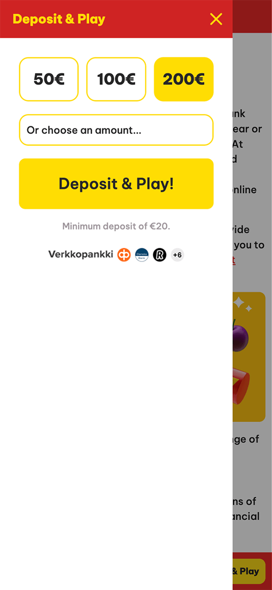 Tuplaus Casino Payments
