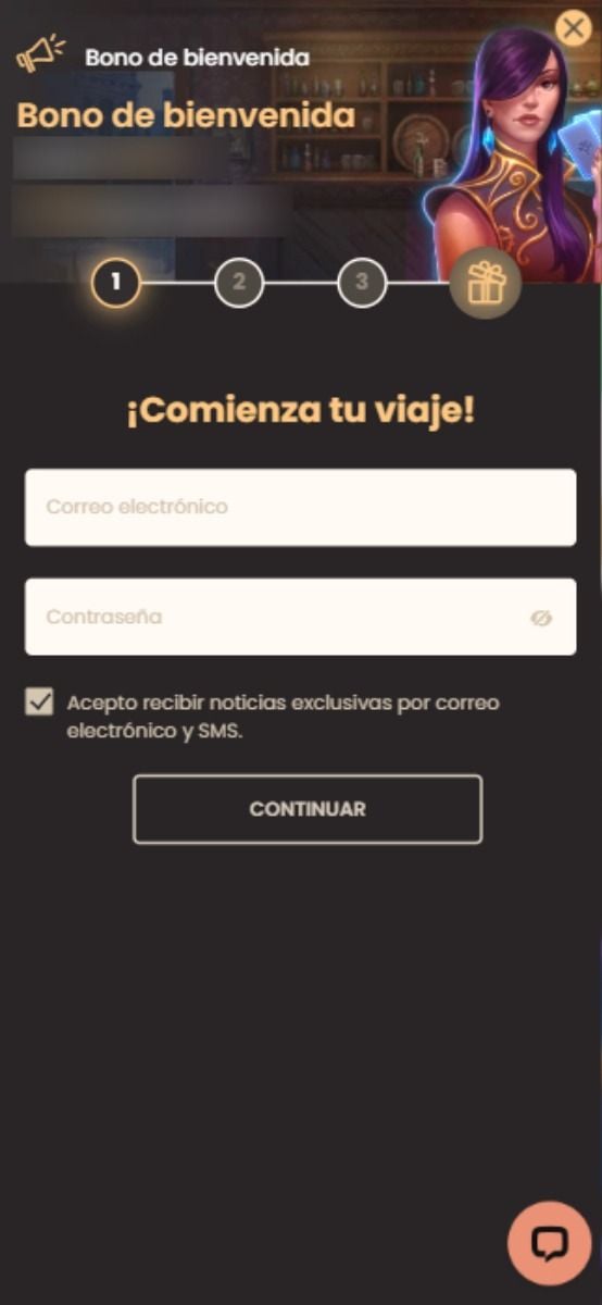 National Casino formulario de registro