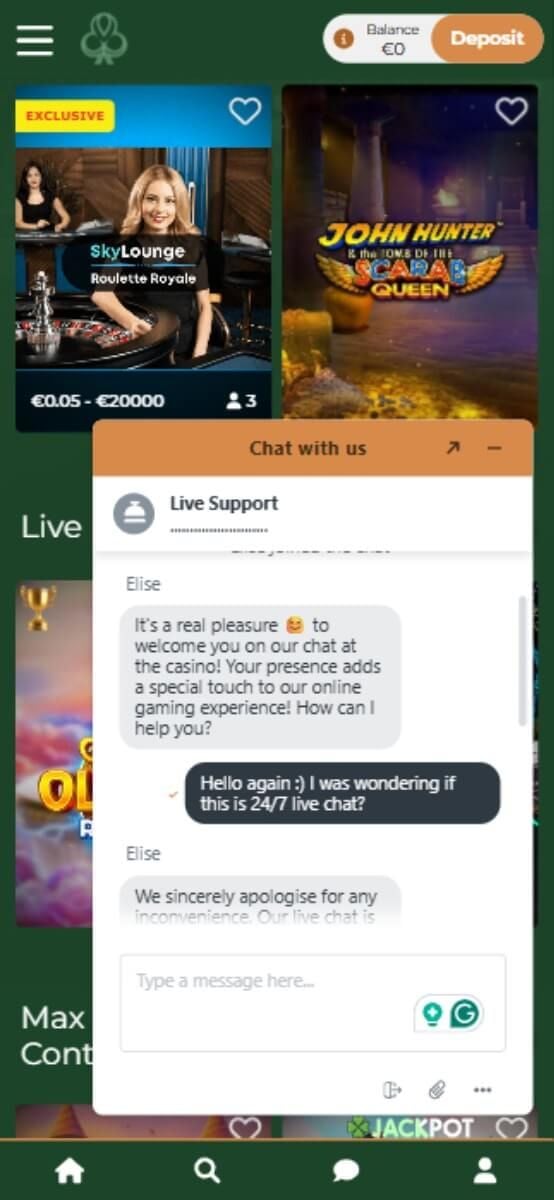 Dublinbet customer support