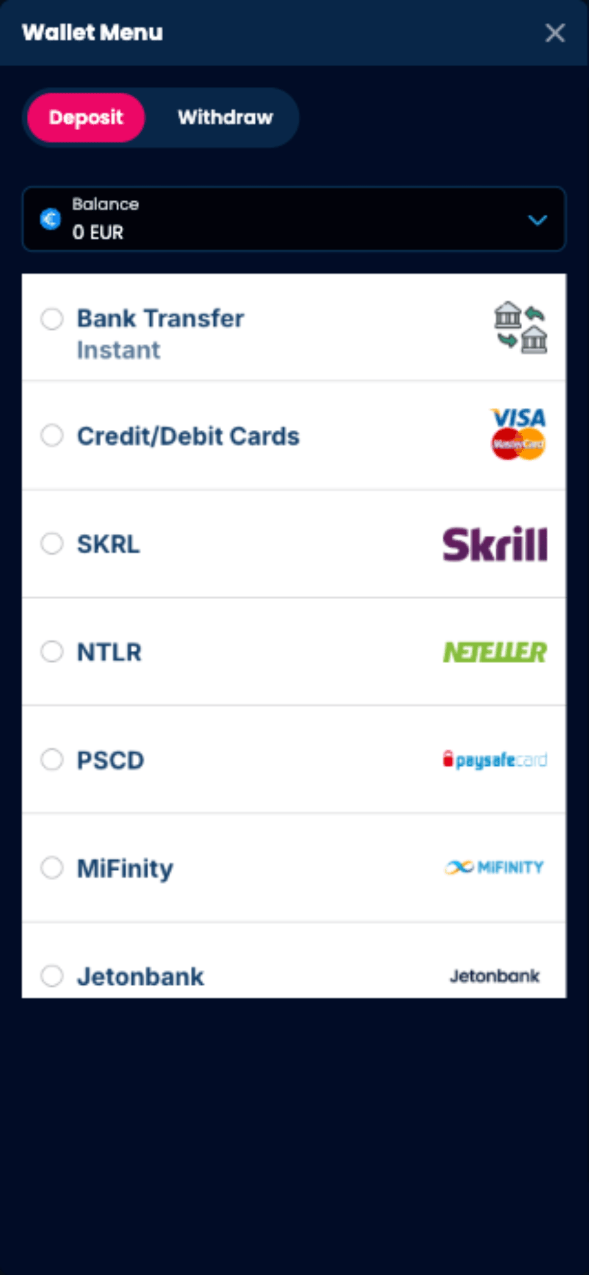 Del Oro Casino Payments