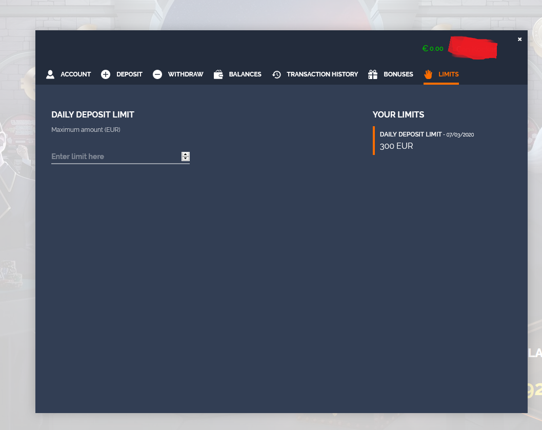 my account limits page on 2020.03.07.PNG