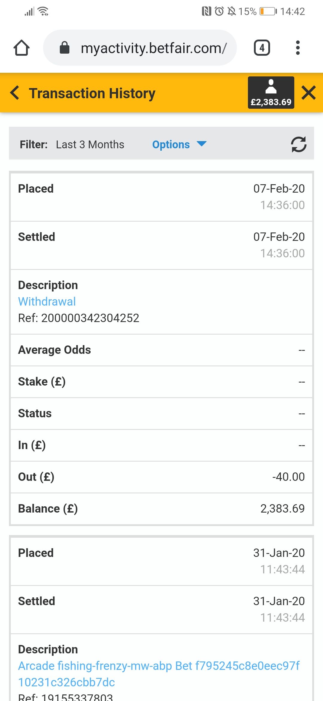 Betfair Casino Account suspended for verification Complaint