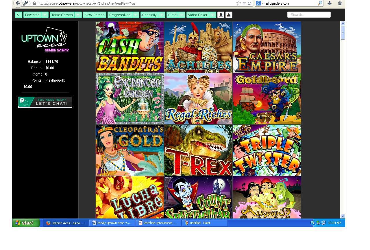 my account in uptown aces casino.JPG