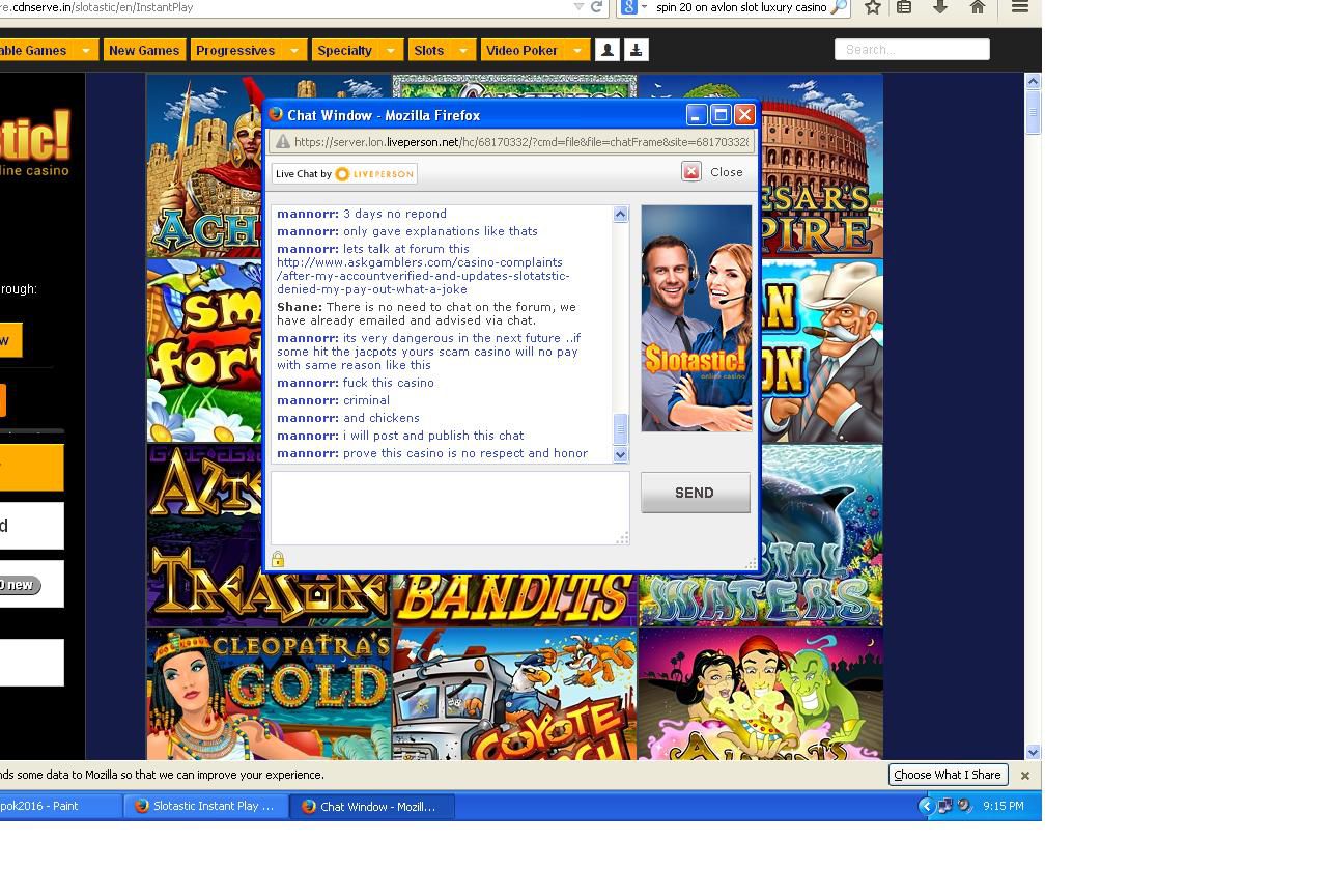 proove this casino wont respond in this forum .JPG